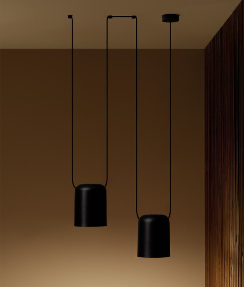 Attic Triple Rectangular Shape Suspension Lamp