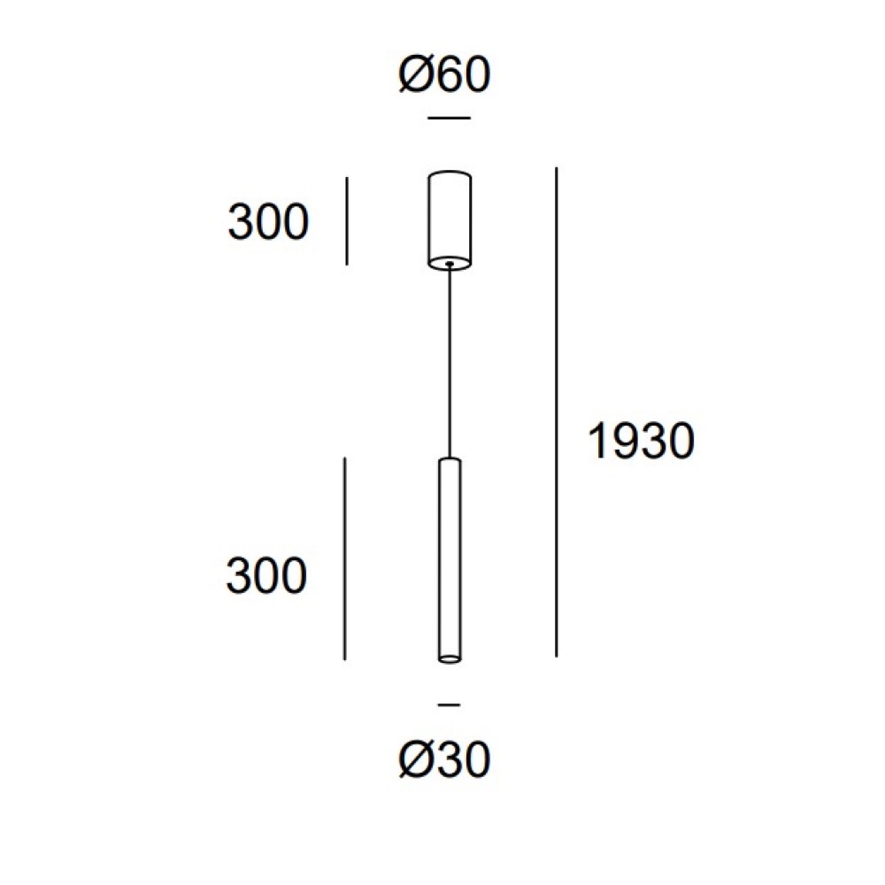 Stylus Suspension Lamp