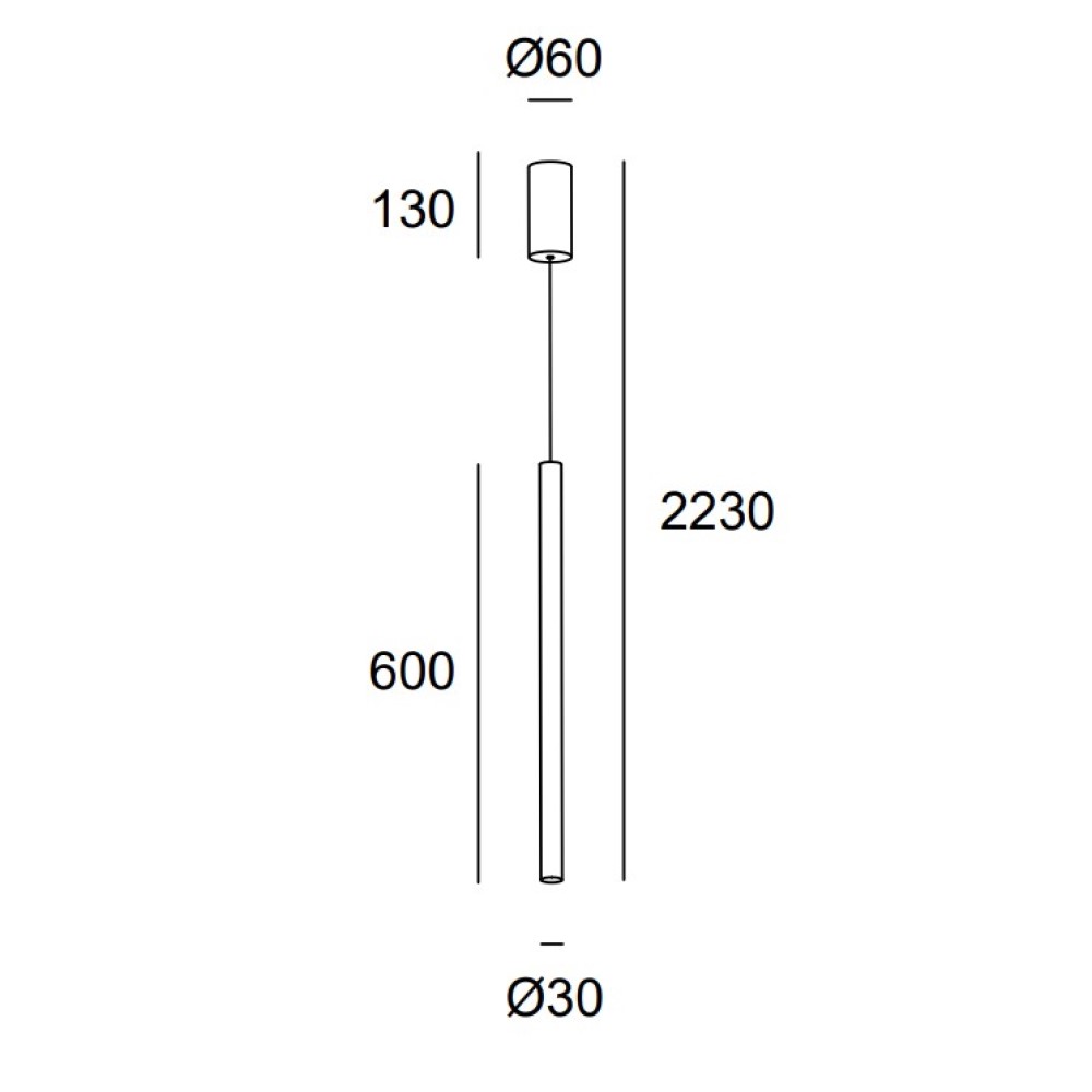 Stylus Suspension Lamp