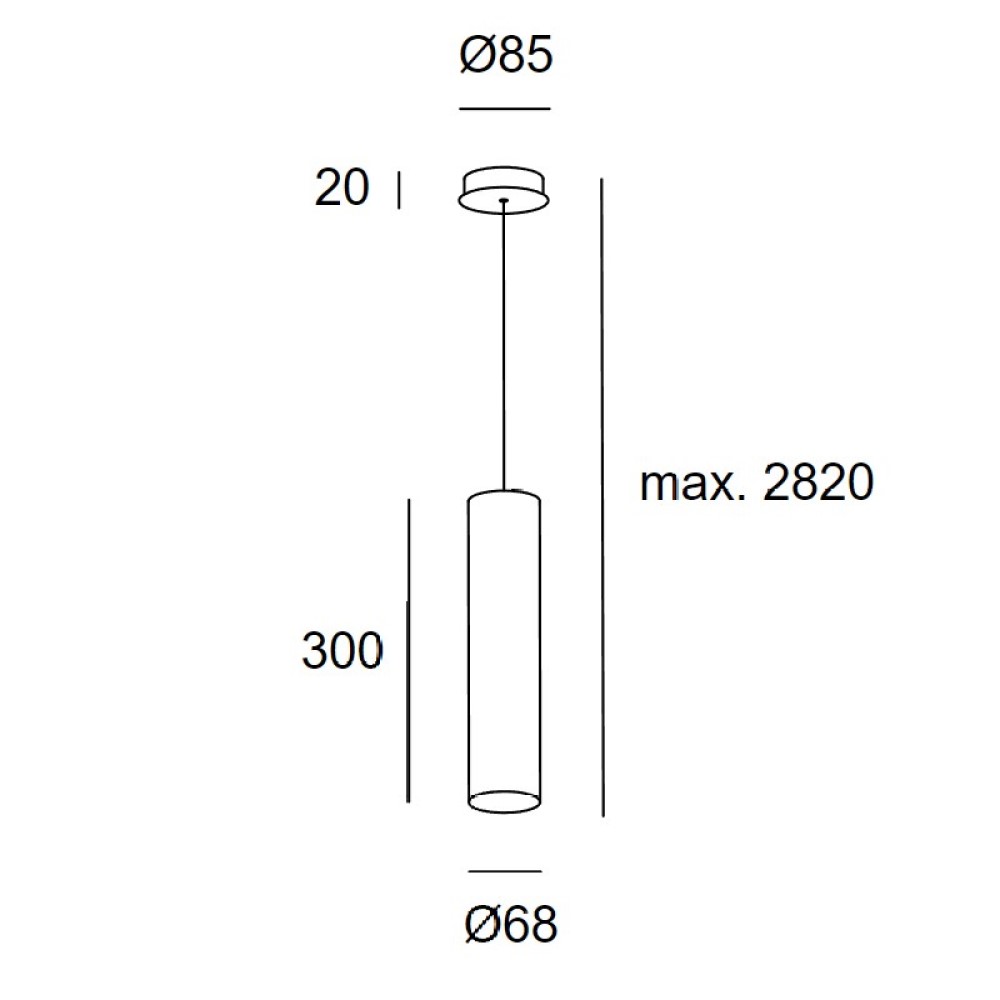 Pipe Suspension Lamp