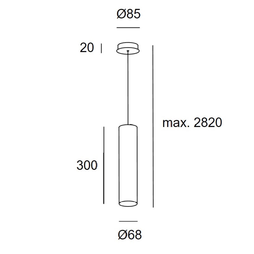 Pipe Suspension Lamp