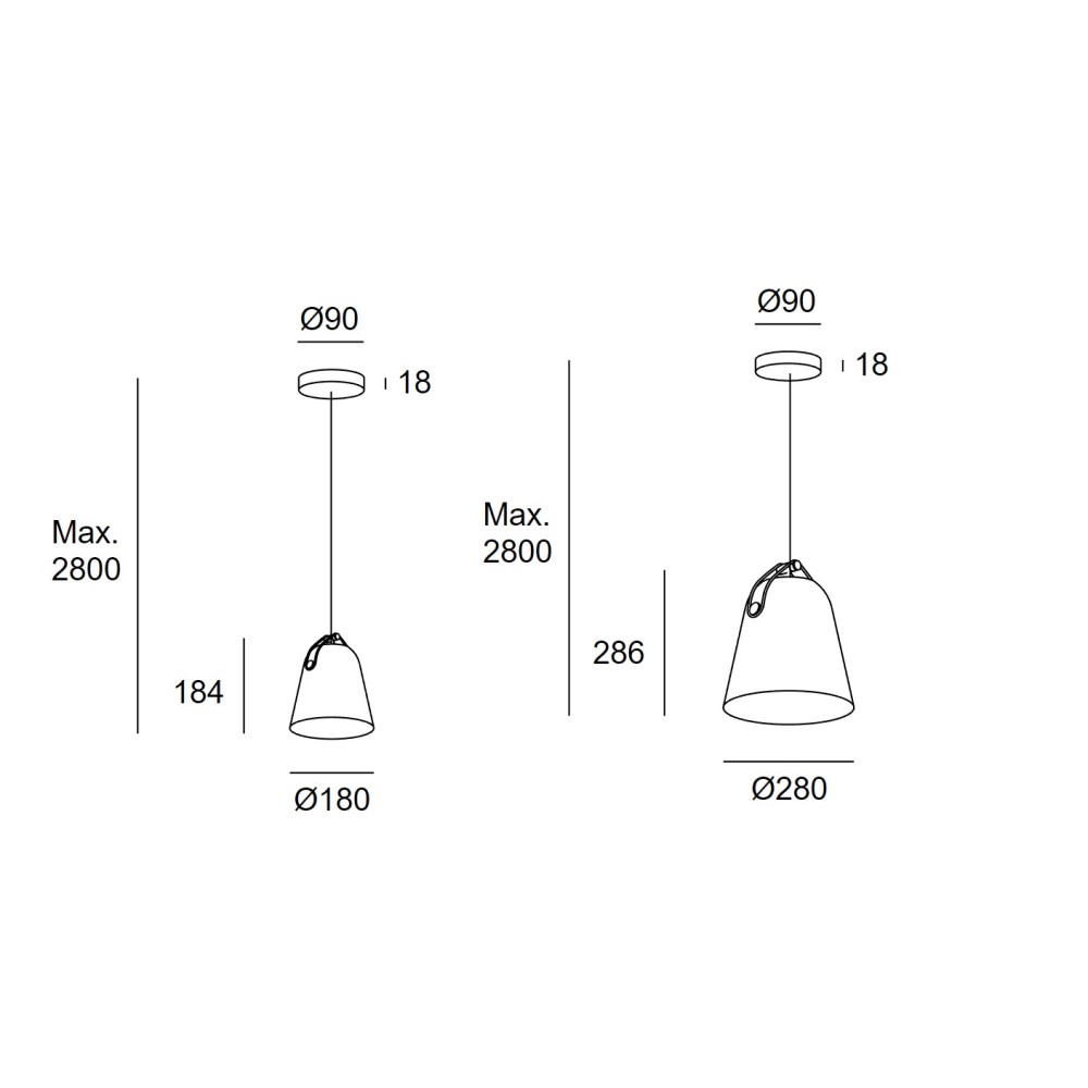 Napa Small Suspension Lamp