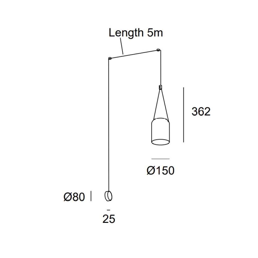 Attic Rectangular Shape Wall Light