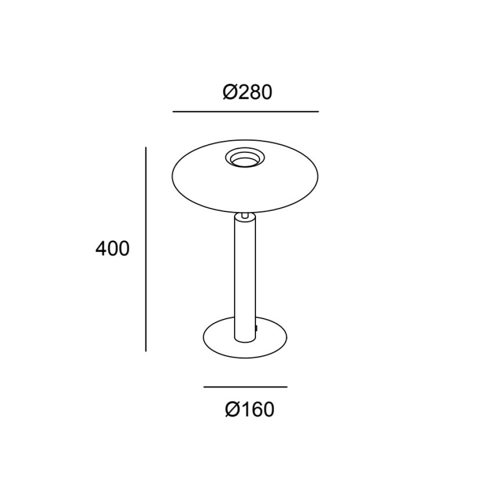 H Table Lamp