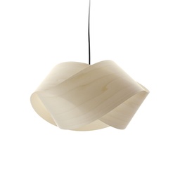 Nut Suspension Lamp (White Veener, White)