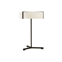 Thesis Table Lamp (White Veener, Black)