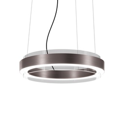 Phoenix Suspension Lamp (Transparent / Nickel, 2700K - warm white)
