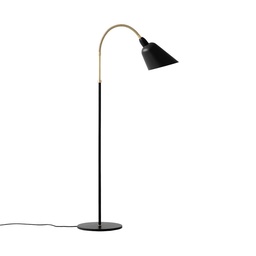 Bellevue Floor Lamp (Black - Brass)