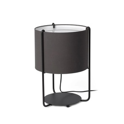 Drum Table Lamp (Black)