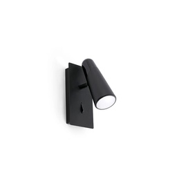 Lao Wall and Ceiling Light (Black, 7.5cm)