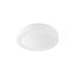 Logos Ceiling and Wall Light (White, Ø27cm)