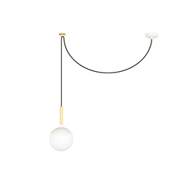 Mine Suspension Lamp (White, Opal Glass)