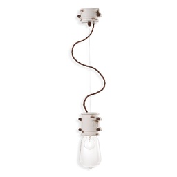 Urban Suspension Lamp (Vintage bianco)