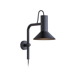 Roomor Wall Light (Black, Without switch)