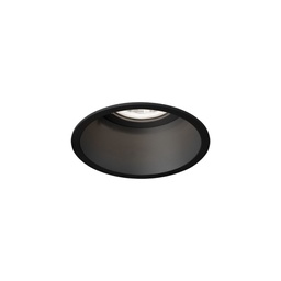 Deeper 1.0 LED IP44 Recessed Ceiling Light (Black, 2700K - warm white)