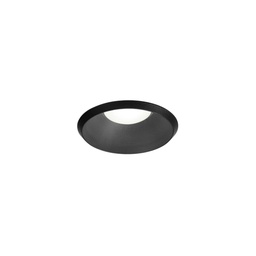 Taio Outdoor Recessed Ceiling Light (Black, 2700K - warm white)