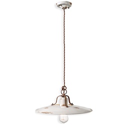 Country Suspension Lamp (Vintage bianco)