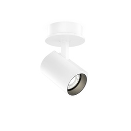 Ceno 1.0 LED Semi Recessed Ceiling Light (White, 2700K - warm white)