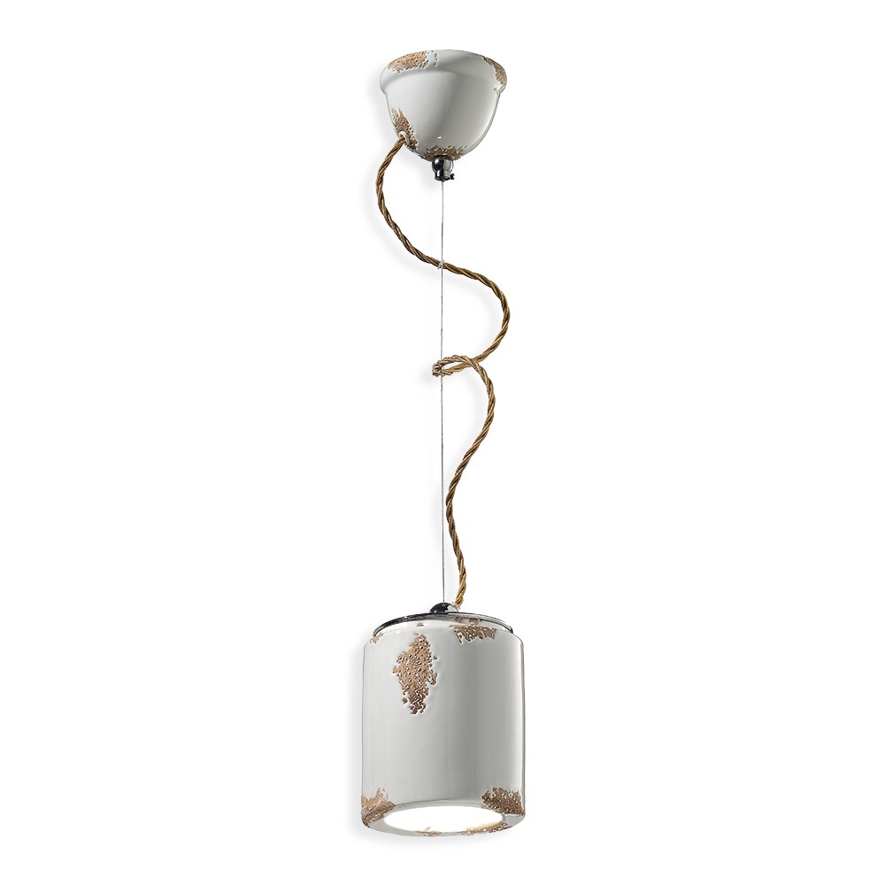 Ferroluce Vintage Suspension Lamp | lightingonline.eu
