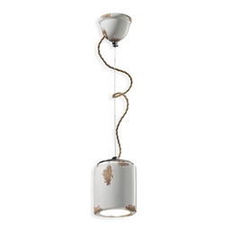 Vintage Suspension Lamp (Vintage bianco)