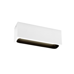 Pirro Opal 4.0 Ceiling Light (White/Black, 2700K - warm white)
