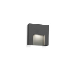 Reto 0.8 Outdoor Recessed Wall Light (Anthracite grey)