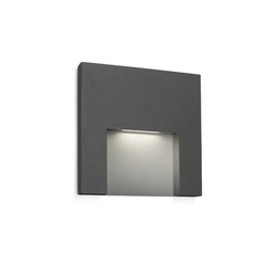 Reto 1.3 Outdoor Recessed Wall Light (Anthracite grey)