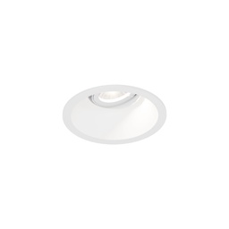 Deep Adjust Petit 1.0 LED Recessed Ceiling Light (White, Wire springs, 2700K - warm white)