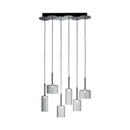 Spillray 6 Suspension Lamp (Clear)