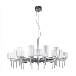 Spillray 20 Chandelier (Clear)