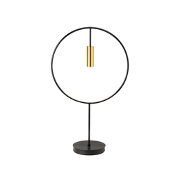 Revolta M-3637 Table Lamp (Black/Gold, 2700K - warm white)