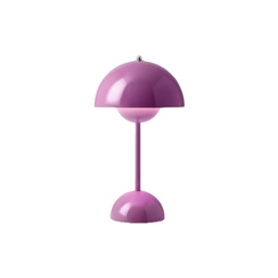 Flowerpot Portable Table Lamp (Pink)