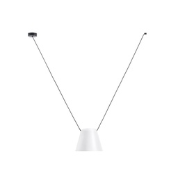 Attic Conic Shape V Suspension Lamp (White, 100)