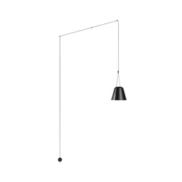 Attic Conic Shape Wall Light (Black)