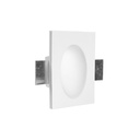 Linea Light Decorative Gypsum_WR2 Recessed Wall Light | lightingonline.eu