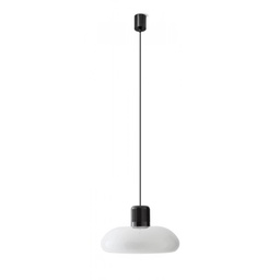 Trepiù Suspension Lamp (Black - White)