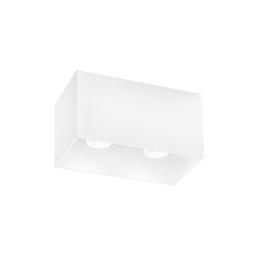 Box 2.0 LED Ceiling Light (White, 2700K - warm white)