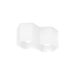 Hexo 2.0 LED Ceiling Light (White, 2700K - warm white)