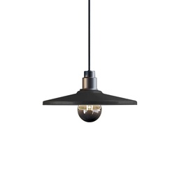 Vinyl Suspension Lamp (Black, Ø32cm)