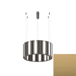 Gamma Suspension Lamp (Satin Brass, Ø69cm)