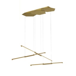 Link Suspension Lamp (Satin Brass)