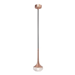Flea Suspension Lamp (Satin Copper)