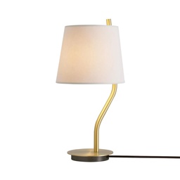 Couture Table Lamp (Satin Brass)