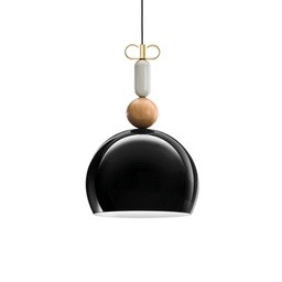 Bon Ton N1 Suspension Lamp (Glossy Black)