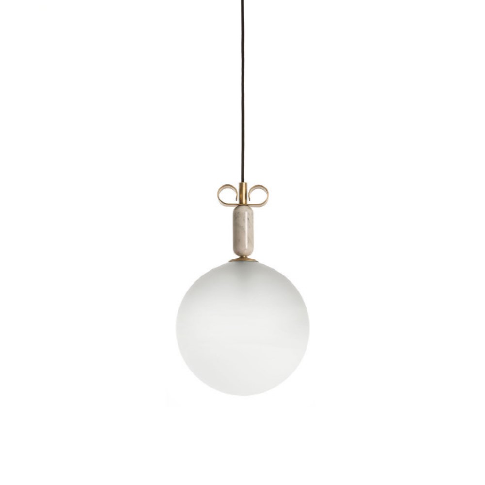 Il Fanale Bon Ton Marble Suspension Lamp | lightingonline.eu