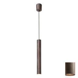 Girasoli Suspension Lamp (Antique Iron, Ø8cm)