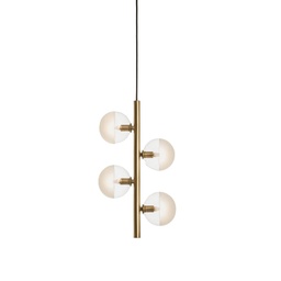 Molecola 275.13. Suspension Lamp (Brass)