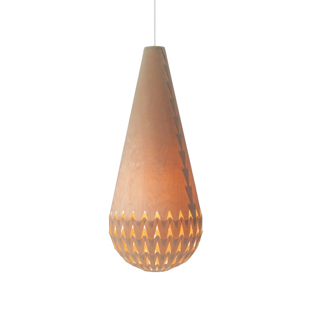 David Trubridge Basket of Light - Leaf Suspension Lamp | lightingonline.eu