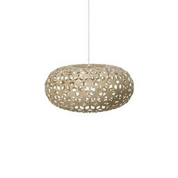 Snowflake Suspension Lamp (Bamboo, Ø80cm)