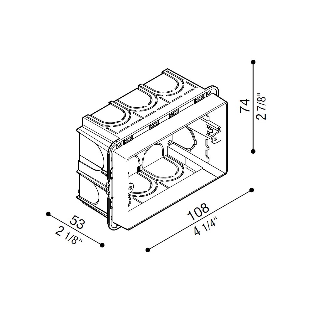 Lombardo Recess Box 503 | lightingonline.eu